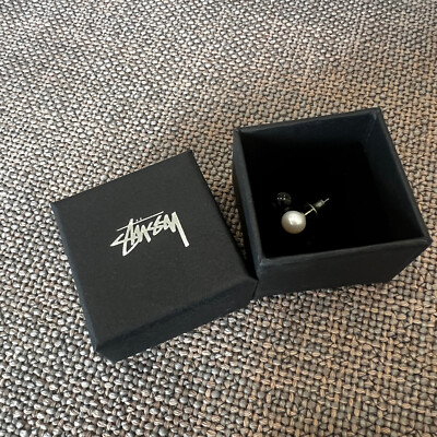 Stussy 8 Ball Earring Sterling Silver 338324 100% Authentic | eBay