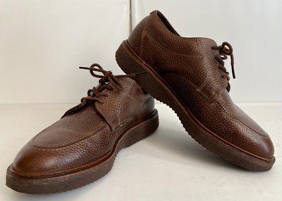 E.T. Wright Eva-Tech Leather Oxford shoes Brown Size 7M Made in U.S.A.