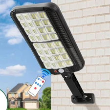 Commercial Outdoor Solar Street Light Motion Sensor Lamp Dusk To Dawn Road Lamp