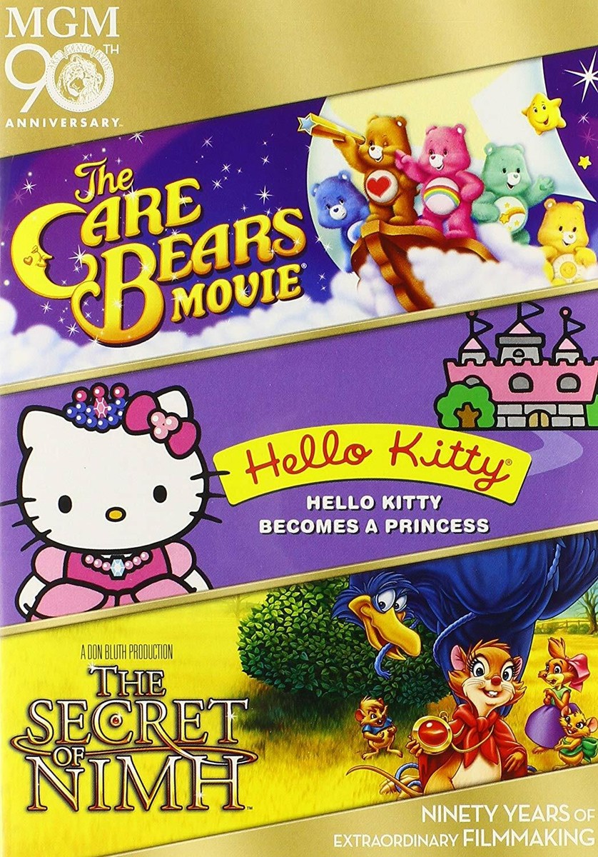 The Care Bears Movie Hello Kitty The Secret of NIMH (DVD, 2013