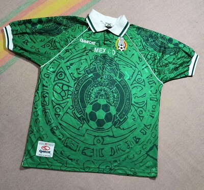 Vintage Garcis Mexico national team 1999 home jersey | eBay