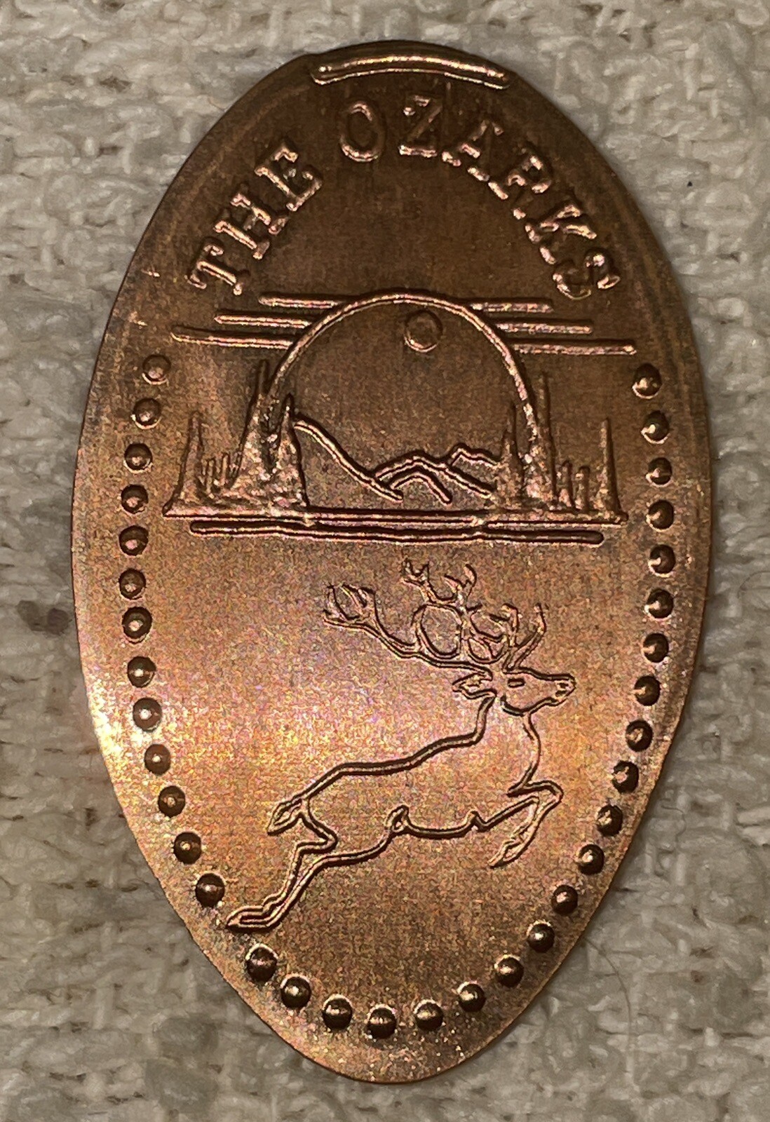 Razorback White Oak Travel Center Ozark, Arkansas Pressed Penny Set (3