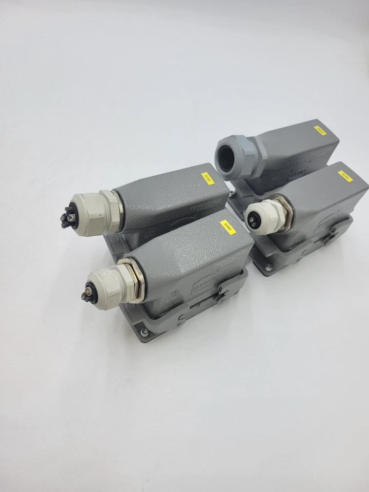 Лот 4 Harting 19300161522 боковой вход капота 27A229R01 M32 Han тип 4X/12 корпус - Изображение 3 из 4