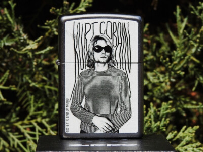 Zippo Lighter - Kurt Cobain - Nirvana - Rare - Nevermind - Grunge