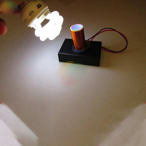 Mini Tesla Coil Arc Dispositif Module Alimentation Plasma ÉNERGIE LIBRE AA Batterie X - Photo 6/12