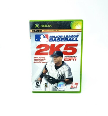 MlB Major League Baseball 2K5 (Microsoft Xbox) Complete CIB 