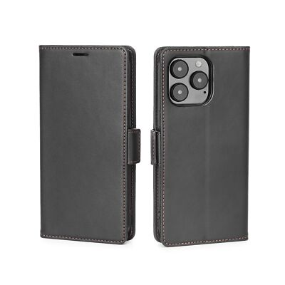 Multi-card Slot Function IPHONE 14 Mobile Phone Case Double Buckle Leather Case