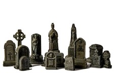 oo ho gauge gravestones amazing detail railway scenery 1:72 1:76 1:87 18 pieces�