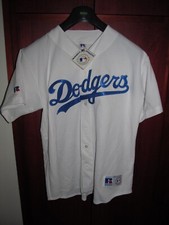 VINTAGE LOS ANGELES DODGERS JERSEY XL (RUSSEL ATHLETIC, MADE IN USA, MLB 1990'S