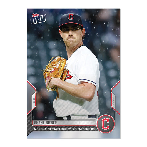 2022 Topps Now 320 Shane Bieber