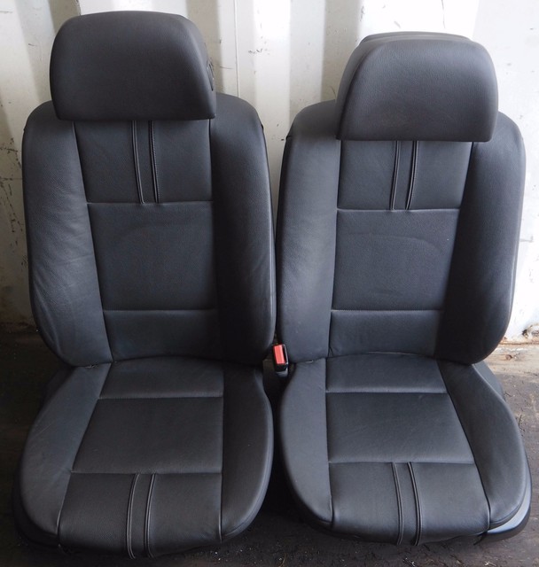 BMW Front Seat Set X3 E83 Electric Memory Black Leather for sale online