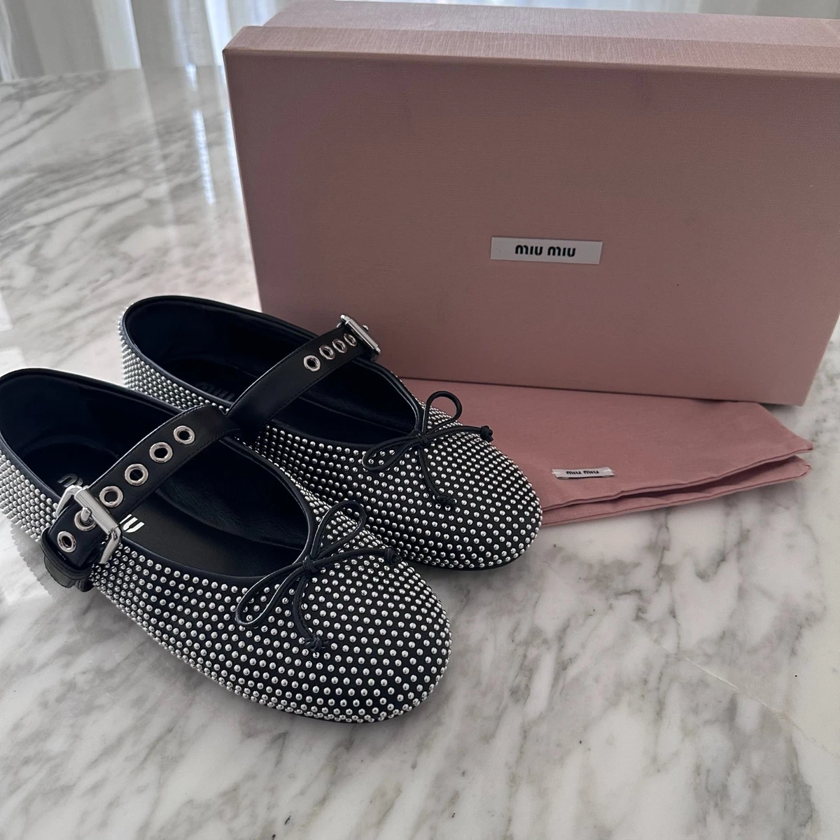 Miu Miu Mary Jane Flats for Women for sale - eBay