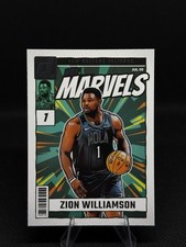 Panini Donruss 2024-25 Net Marvels Zion Williamson Pelicans #18 Basketball Card