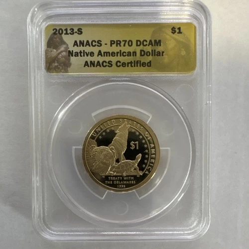 2013-S Native American Dollar Proof — photo from another recent sale