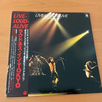 LOUDNESS LIVE-LOUD-ALIVE LOUDNESS IN TOKYO JAPAN LP OBI 2LP AZ-7173-4