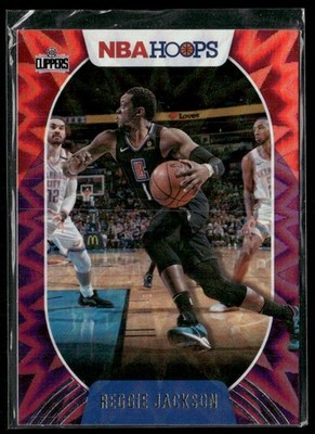 2020-21 Hoops #21 Reggie Jackson Teal Explosion