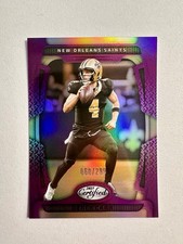 Panini 2025 Certified Mirror Purple Derek Carr #72 /299 Saints NFL
