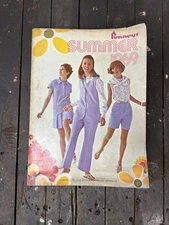 Vintage JCPenney Summer 1969 Catalog JC Penney Penney's Clothing Decor