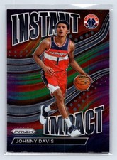2022-23 Panini Prizm #13 Johnny Davis Instant Impact Washington Wizards