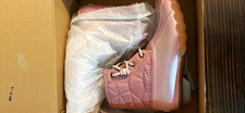 Sperry Girls Pink Quilted Lace-Up Ankle Bootie Boots Round Toe Size 2