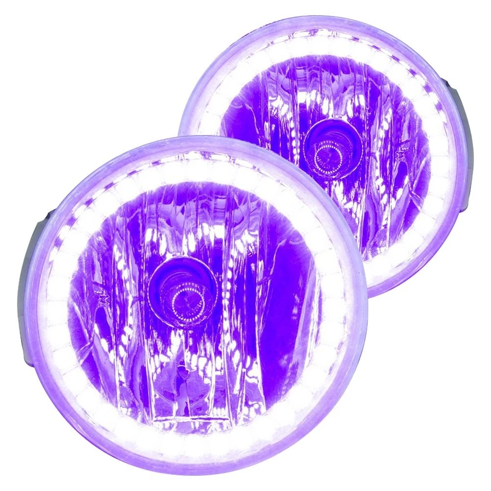 LED Fog Lights Halo Ring Lights UV/Purple For 2008 Ford Explorer Sport Trac Foto 2 de 4