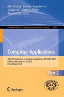 Computer Applications Min Zhang (U. A.) Taschenbuch Xiv Englisch 2023 Springer