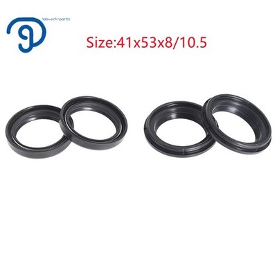 OE 41X53X8/10.5 Front Fork Daper Shock Absorber Dust And Oil Seal Kit Replaceent For BW Otorcycles - Auto Spare Part, O Ring - Foto 3