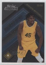 2021 Wild Card Alumination Rising Sons Teal 50/99 Davion Mitchell Rookie RC 3d1. rookie card picture