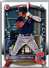 2025 Bowman #BP-111 Jose Pirela Prospects