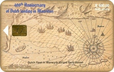 Nr. 212 SELTENE TELEKARTE DER INSEL MAURITIUS 1998 / 500 STÜCK / BEWERTUNG 18   / LUXUSZUSTAND