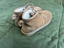 UGG Unixsex Brown Suede Lined Lace-Up Chukka ...