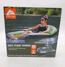 Inflatable Easy Float Lounge Raft, Great for River Pool or Lake, 61" 39", NEW