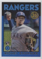 2021 Update Silver Pack 1986 Topps Chrome Baseball Blue /150 Kohei Arihara 17wc