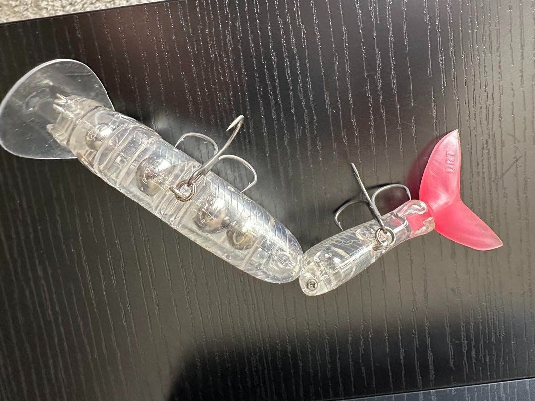 DRT TiNY KLASH Low Floating Big Swimbait Eccentric Joint Baits Northern WRAITH - Image 5