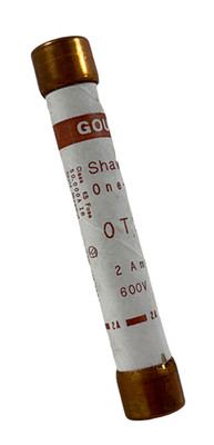 Gould Shawmut OTS2 One-Time Fuse 2A 600V Class K5
