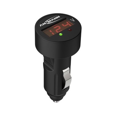 ANSMANN Power Check 12/24V Spannungsmesser,Prüfgerät für Zigarettenanzünder