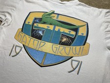 Vintage University of Florida Gator Growl Pep Rally White Shirt Mens Large 1991