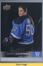 2024 Upper Deck PWHL Showcase Kristen Campbell #13 READ 5yy