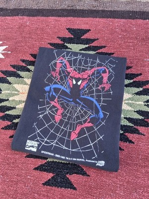 1994 Spider-Man Comic Images Solo T Shirt Vintage Marvel Size Large Fotl Mint No