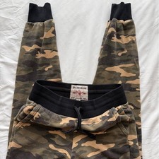 True Religion Camo Drawstring Sweatpants