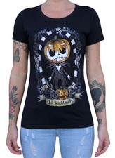 NEW WOMENS Lowbrow Art Co LIL NIGHTMARE Tee Shirt BLACK SM-2XLARGE MADE IN USA