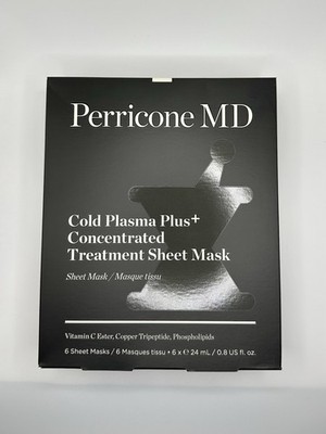 Perricone MD Cold Plasma Plus+ Concentrated Treatment Sheet Masks Set of 6 NIB