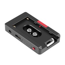 DSLR Camera Clamp Battery Adapter Plate NPF970 Battery Metal Base Mount