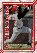 2023 Donruss Barry Larkin #D6 Dominators Rapture Cincinnati Reds 24M