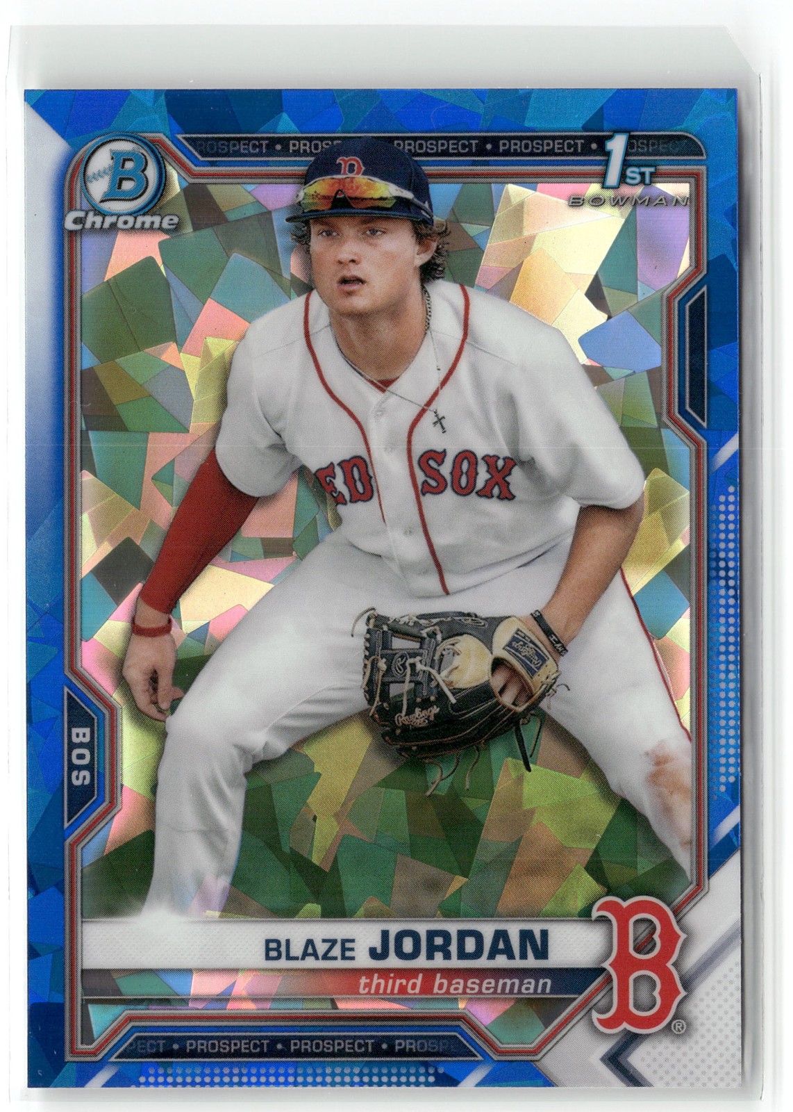 2021 Bowman Chrome BLAZE JORDAN #BCP-71 NM
