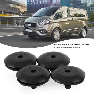 4PCS Roof Rack Hole Bolt Screw W/ Seal Gasket Für Ford Transit Custom 2012-2021