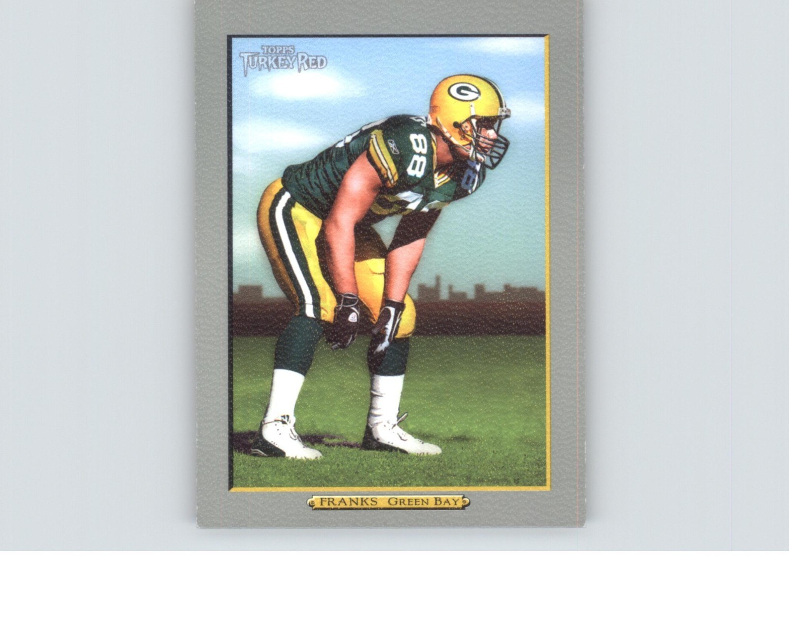 BUBBA FRANKS TURKEY RED TOPPS CARD