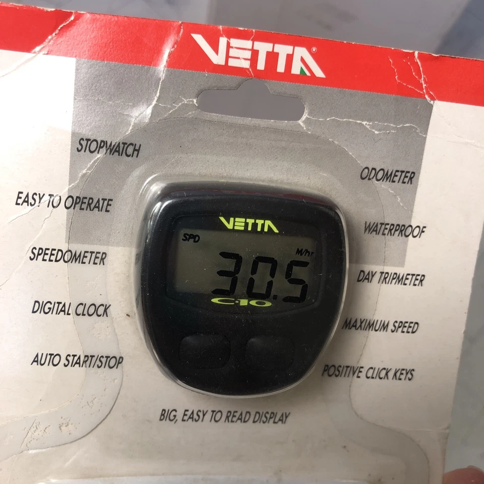 Vetta C 10 Cycling Computer Vintage Bicycle New, Sealed - Image 3 of 4