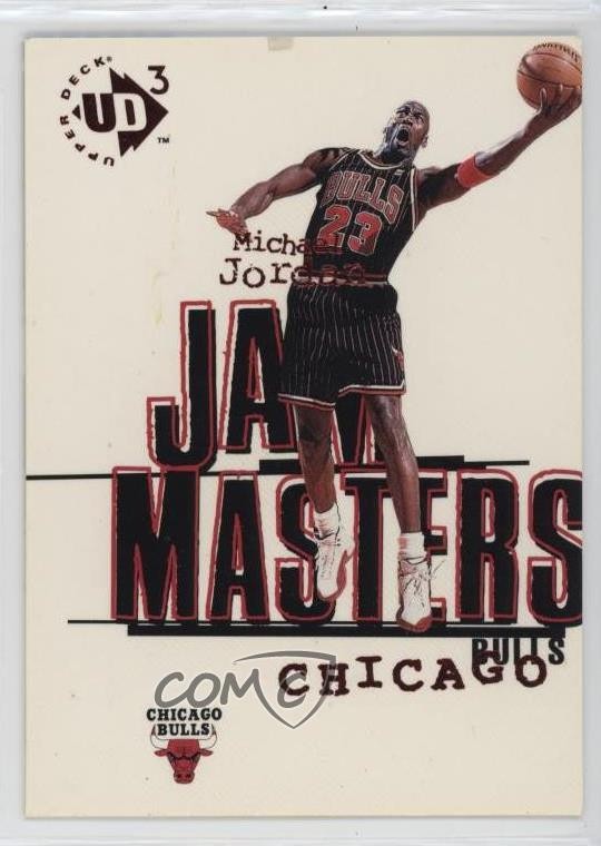 1997-98 Upper Deck UD3 Jam Masters Michael Jordan #15 HOF n8a