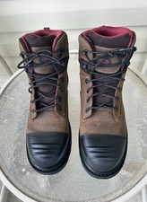Avengers Men's Size 10.5 Work Boots 6-inch Hammer Carbon Toe Waterproof - A7546